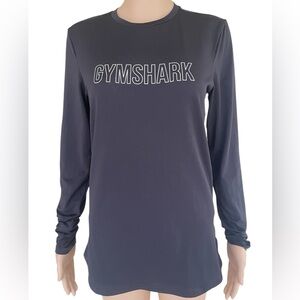 Gymshark Long Sleeve Top in Charcoal